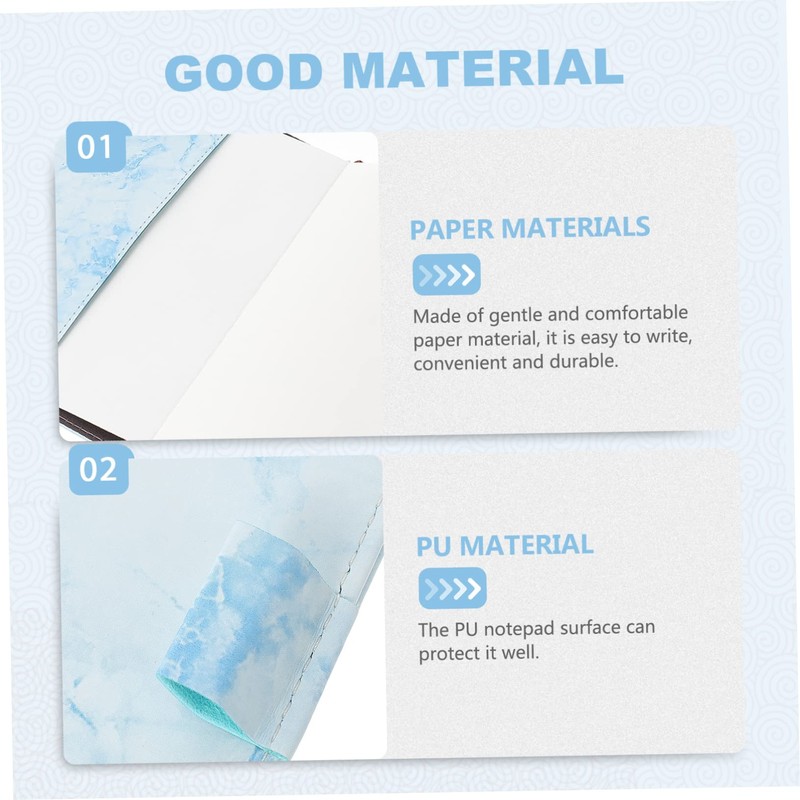 GRIRIW Notepad Diary Lock and Keys for Secret Notes Multi-functional