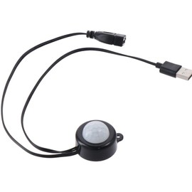 SSHHUI USB 5V-12V Light Sensor Switch,Infrared Human Body Sensing Switch,Light Sensing Automatic Switch