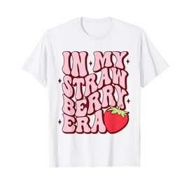 In My Strawberry Era Retro Strawberry Festival 2024 Women T-Shirt