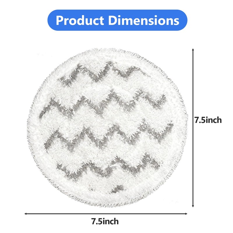 Dnxbzfb Replacement Steam Mop Pads Compatible with Shark S7001 S8201