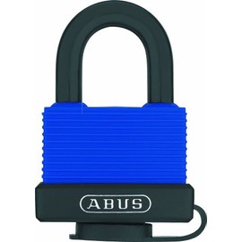 ABUS 24989 Weather Sealed Stainless Steel Shackle Brass Padlock with 6402 Alike Keyed