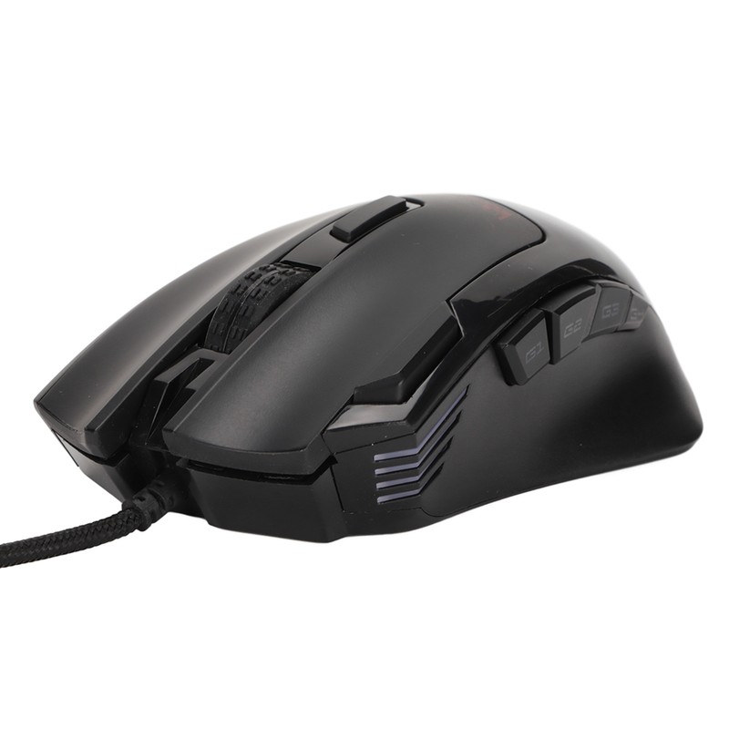 Gaming Wired Mouse RGB 6 DPI Levels High Accuracy Black