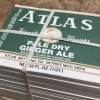 Atlas Wholesale Lot 1000 Vintage 1QT Ginger Ale Labels Atlas