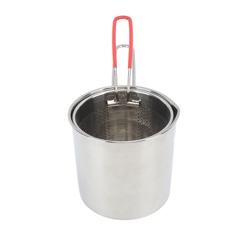 Small Deep Fryer Pot Stainless Steel Olecranon Type Diversion Japanese