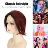 Men Cosplay Short Wig Anime Character Cosplay Costume High Temperature