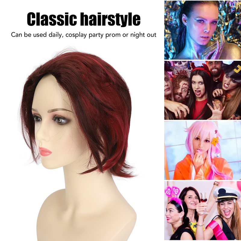 Men Cosplay Short Wig Anime Character Cosplay Costume High Temperature