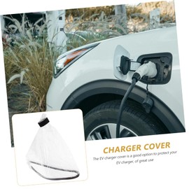 PACKOVE Charger Rain Cover Electric Vehicle Charging Port Protector for Outdoor Use Against Rain and Compact Design for Easy Storage and Transport