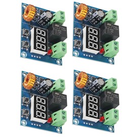 4PCS 12V-36V DC Voltage Protection Modules XH-M609 Over-Discharge Circuit Protection Module Digital Low Voltage Protector Disconnect Switch Protection Module