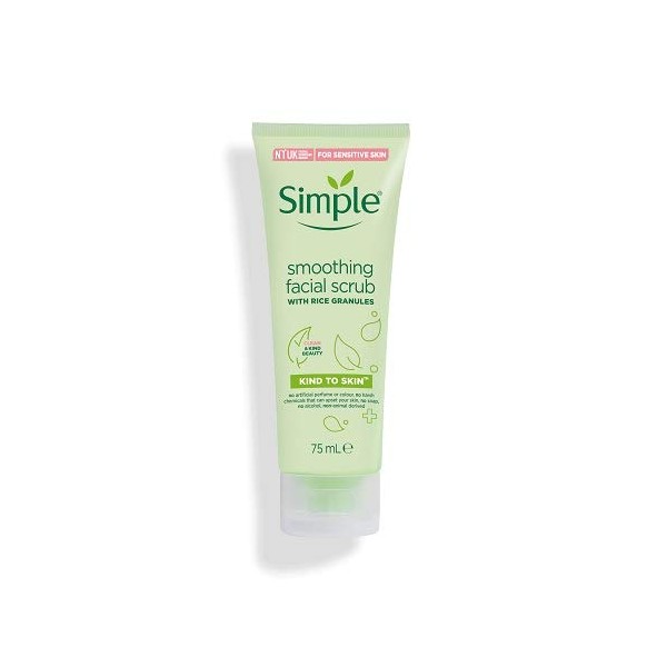 Simple Kind to Skin Smoothing Facial Scrub 75 ml