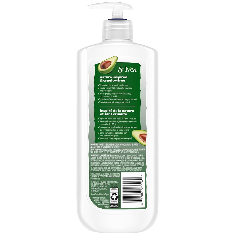 St. Ives Hand & Body Lotion, Hydrating Vitamin E &