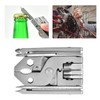 25 in 1 Foldable Pliers Stainless Steel Multifunctional Compact Pliers