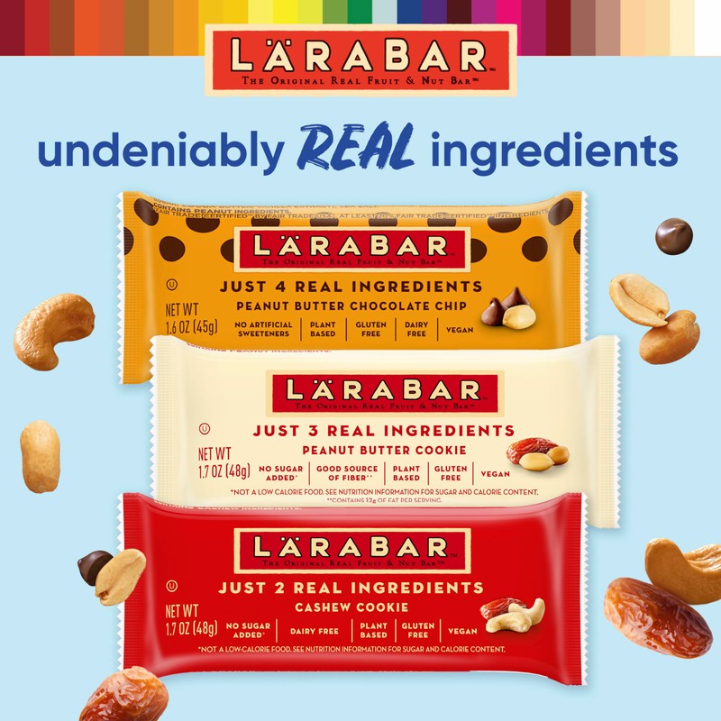 Larabar Variety Pack, Gluten Free Vegan Fruit & Nut Bars,