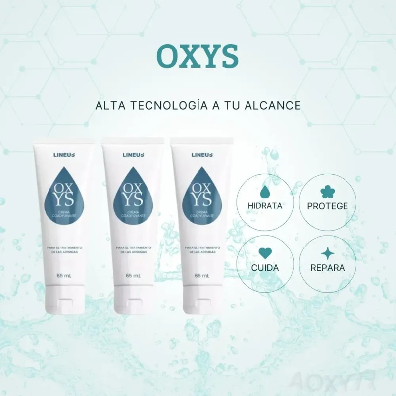 Oxys Crema Coadyuvante - Antiarrugas, Para Todo Tipo De Piel