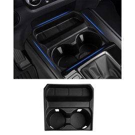 Autorder Door Side Cup Holder Insert for 2019-2025 Dodge Ram 1500 2500 3500 Accessories Water Cup Holders Door Organizer Handle Pocket Tray