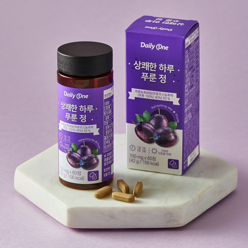 DAILYONE Daily One Refreshing Day Prune Tablets 700mg