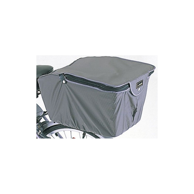MARUTO BCR-2450 2-Tier Back Zipper Basket Cover, Gray