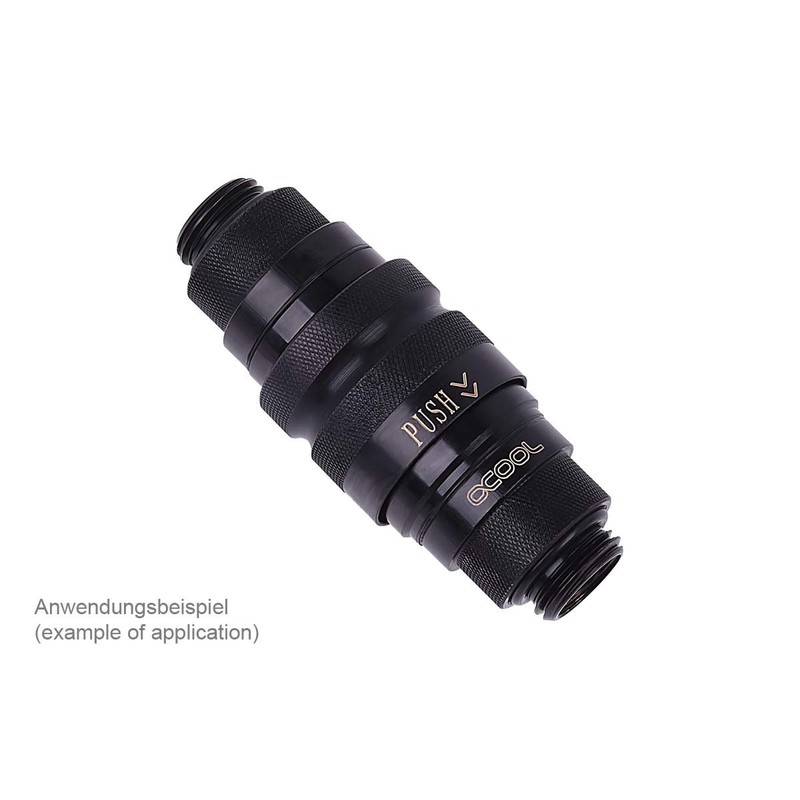 Alphacool 17441 Icicle Quick Release Coupling G1/4 AG - Deep