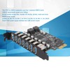 ASHATA 7-Port PCIE Expansion Card, 5Gbps High Speed PCIe to