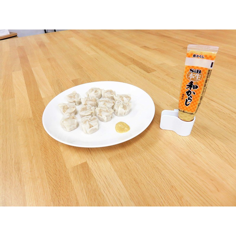 Towa Sangyo Shiberu! Condiment Tube Holder with Mount 2 Pieces,