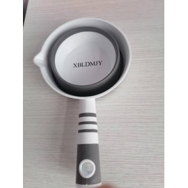 XBLDMJY Collapsible Water Dipper,Folding Water Ladle，Collapsible Water Scoop,Foldable Spoon, Used In Kitchen, Garden, Bathroom.(Grey)