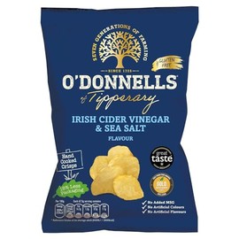 O' Donnells Salt & Vinegar 47.5g (1.7oz) 8 Pack