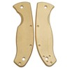 Flytanium Brass Scales for Tenacious Knife