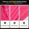 SHORFUNE High Visibility Mesh Safety Vest with 10 Pockets, Mic