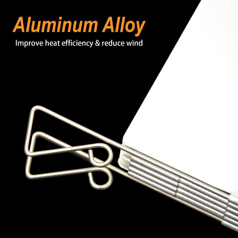 Bay Breeze Folding Stove Wind Screen Shield for Portable Stove