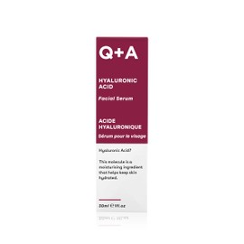 Q+A Hyaluronic Acid Serum/Acide Hyaluronique, ethically made in the UK