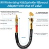 RV Camper Winterizing Kit, 16" Sprinkler Winterization Kit with Shut