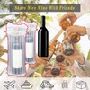 STAYWILD 10 Packs Wine Bottle Travel Protector & Inflatable Bags