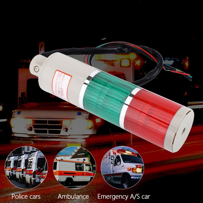 1pc Red/Green Light Bulb Warning Emergency Equipment Lighting Bulb Beacon