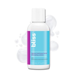 Bliss Ingrown Hair & Razor Bump Eliminating Solution - Formulated with BHA & AHA (Glocolic Acid) - Gentle & Effective - Bump-Free Skin