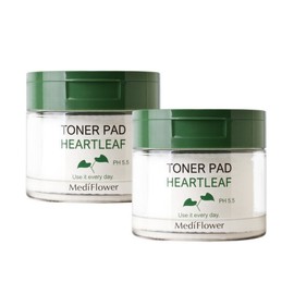 Houttuynia Cordata Mildly Acidic Toner Pads/Moisturizing/Soothing Pads 1+1 180ml / 120 Pads / 어성초 약산성 토너패드보습진정패드 1+1 180ml  120매