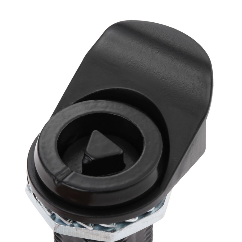 Zinc Alloy Cam Black Lock with Triangle Keys Mailbox Drawer