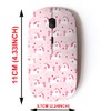 CJCBROES 2.4G Wireless Mouse with Cute Pattern Design for All