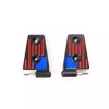 BESTAOO 8Pcs Black Replacement Side Door Hinge Kit For Jeep