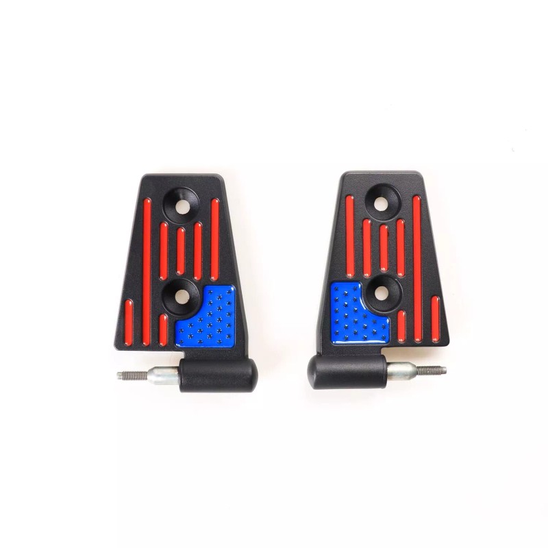 BESTAOO 8Pcs Black Replacement Side Door Hinge Kit For Jeep