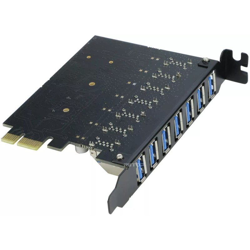 RIITOP USB 3.0 PCI-e Expansion Card 7Port, RIITOP PCI-e x1