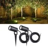 SL Lighting 2 Packs Outdoor Garden Spike Lights IP65, GU10
