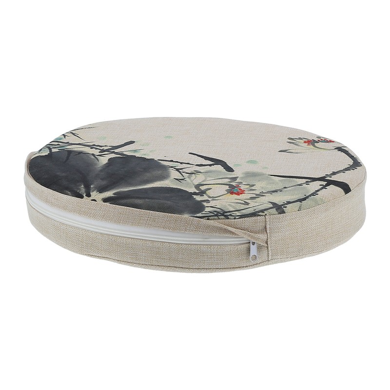 Cushion DirtResistant Removable Washable Chinese Style Cotton Linen Fabric Comfortable