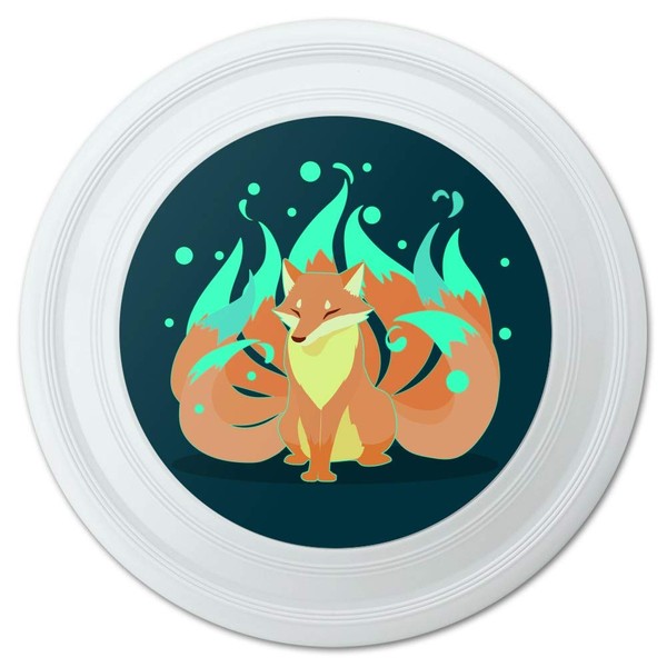 GRAPHICS & MORE Kitsune Nine-Tailed Fox Novelty 9" Flying Disc