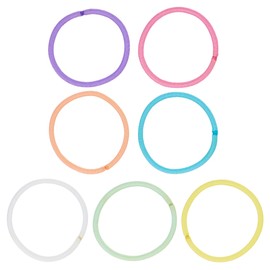 Expressions 216-Piece Hair Ties, 4mm Hair Elastics Pastel Colors Value Pack, No Metal Hair Bands for Women, Durable Ponytail Holders For Thick Hair, Curly Hair and All Hair Types