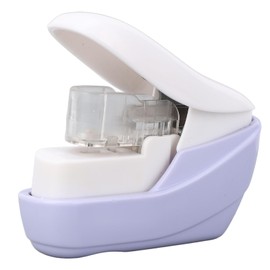 Stapleless Stapler, Hand Press Crimper Paper Stapling Machine, Holeless for 4 Sheets Binding, Stapleless Stapler Binding Hand Tool for Office School