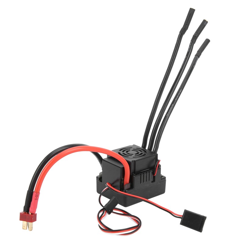 Waterproof 3660 3800KV Brushless Motor 80A Brushless ESC Heatsink Combo
