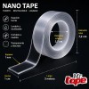 Cinta Nano Tape Doble Cara Mr Tape Adhesiva Trasparente 3mts