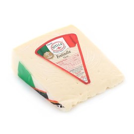 Stella Fontinella Cheese 4-Pack | (4) 8 oz Wedges | Mild & Creamy Semi-Hard Cheese - Ideal for Recipes, Melting & Snacking