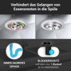 AQUADE 72341 Strainer Basket Valve 70 mm with SpaceMaker Drain