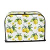 Fruits Yellow Lemon Toaster Cover 2 Slice Bread Maker Cover