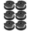 Chuancheng 6 Pack Replacement Spool & Line For Bosch Easy